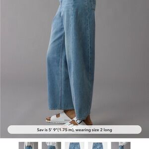 American Eagle Outfitters Blue Flare Jeans